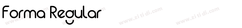 Forma Regular字体转换 Forma Regular字体转换